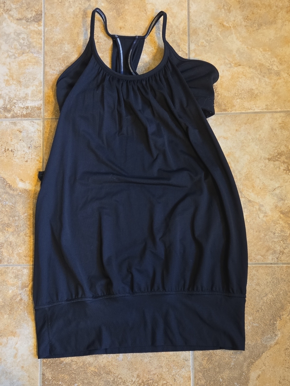 lululemon athletica Black Racerback Tank